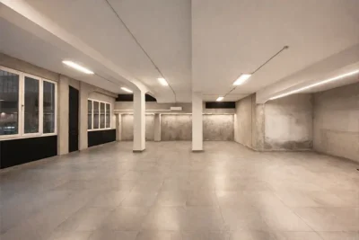 Vista frontale dell'open space – Spazio Chiave Milano